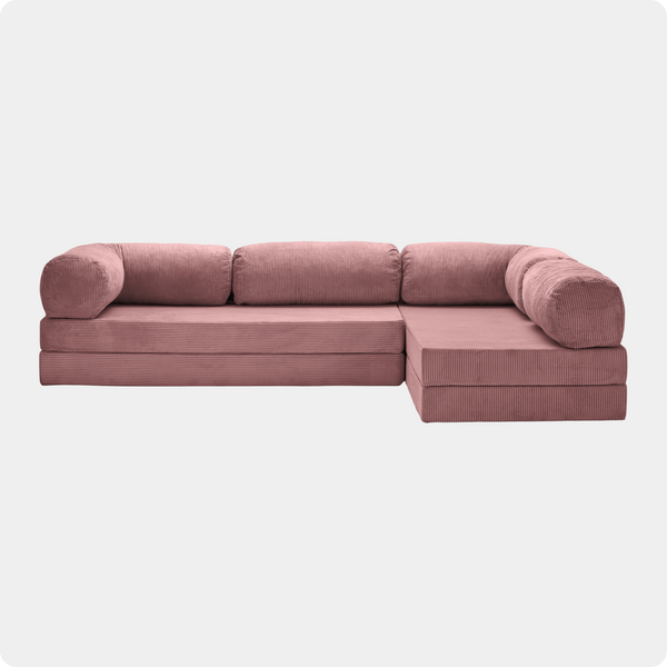 The Original TEDDY CORNER OPEN Sofa - Convertible Sleeper Couch – OMHU